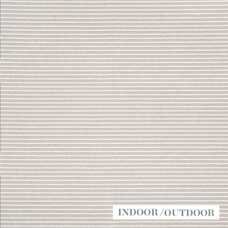 Boucle Stripe Natural 73800 by Schumacher Designer Fabric Indoor-Outdoor-Wovens 100% Polyester Wyzenbeek 100,000 Horizontal: - and Vertical: 1/2- 56 - Swanky Fabrics -