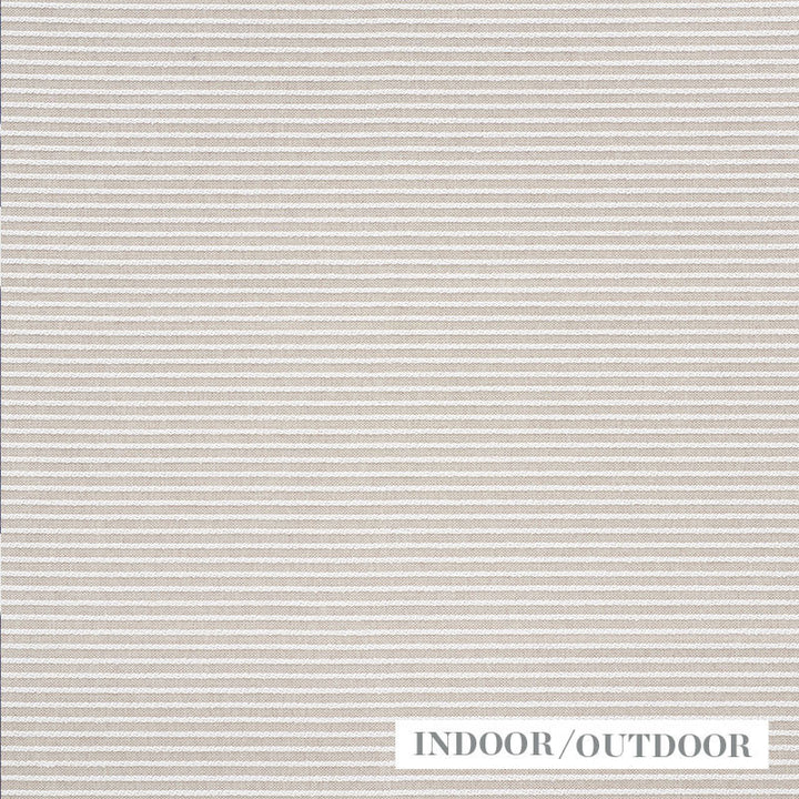 Boucle Stripe Natural 73800 by Schumacher Designer Fabric INDOOR OUTDOOR WOVENS See Sample UNITED STATES OF AMERICA HEAVY DUTY </p><p>Repeat: Horizontal: - and Vertical: 1/2" (1CM) 56" (142CM) - Swanky Fabrics -