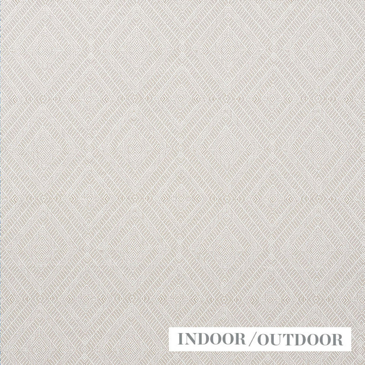 Geometric Weave Natural 73861 by Schumacher Designer Fabric Linen-Outdoor-Capsule-Collection 94% Linen, 6% Acrylic Martindale 30,000 Horizontal: 7 and Vertical: 7.5 55 - Swanky Fabrics -