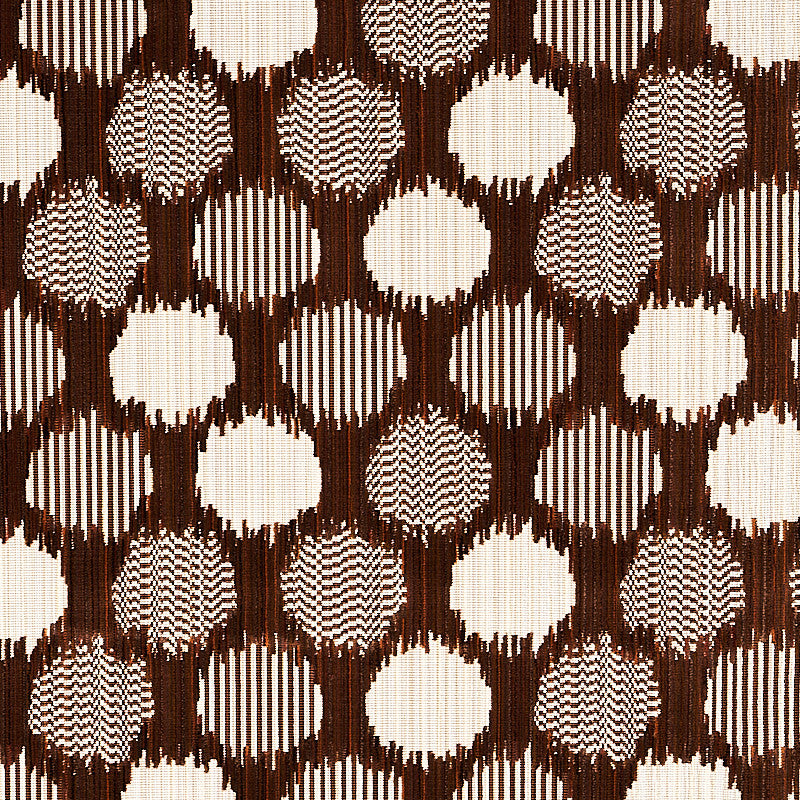 Cirque Velvet Brown 73923 by Schumacher Designer Fabric CUT & PATTERNED VELVETS COTTON 73% RAYON 15% UNITED STATES OF AMERICA </p><p>Repeat: Horizontal: 12 1/4" (31CM) and Vertical: 12 3/8" (31CM) 48.5 - Swanky Fabrics -