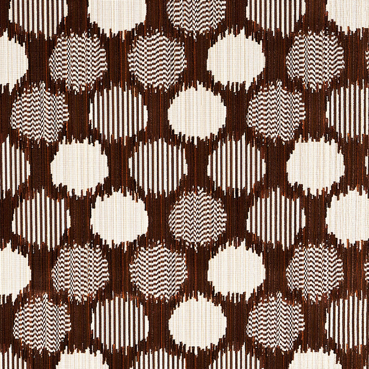 Cirque Velvet Brown 73923 by Schumacher Designer Fabric CUT & PATTERNED VELVETS COTTON 73% RAYON 15% UNITED STATES OF AMERICA </p><p>Repeat: Horizontal: 12 1/4" (31CM) and Vertical: 12 3/8" (31CM) 48.5 - Swanky Fabrics -