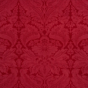 Cordwain Velvet Red 73952 by Schumacher Designer Fabric