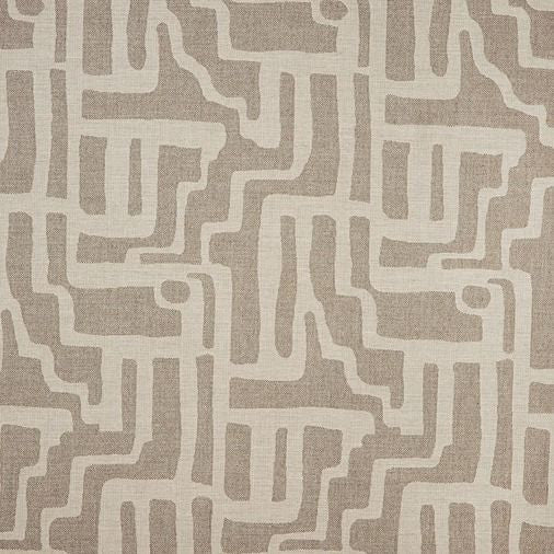 146225-0002 Escher Greige by Sunbrella Designer Fabric Fusion Collection 100% Sunbrella Materials USA 5-Year 54 inches (137.16 cm) - Swanky Fabrics -