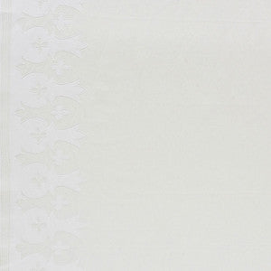 Bergama White & Ivory 74180 by Schumacher Designer Fabric