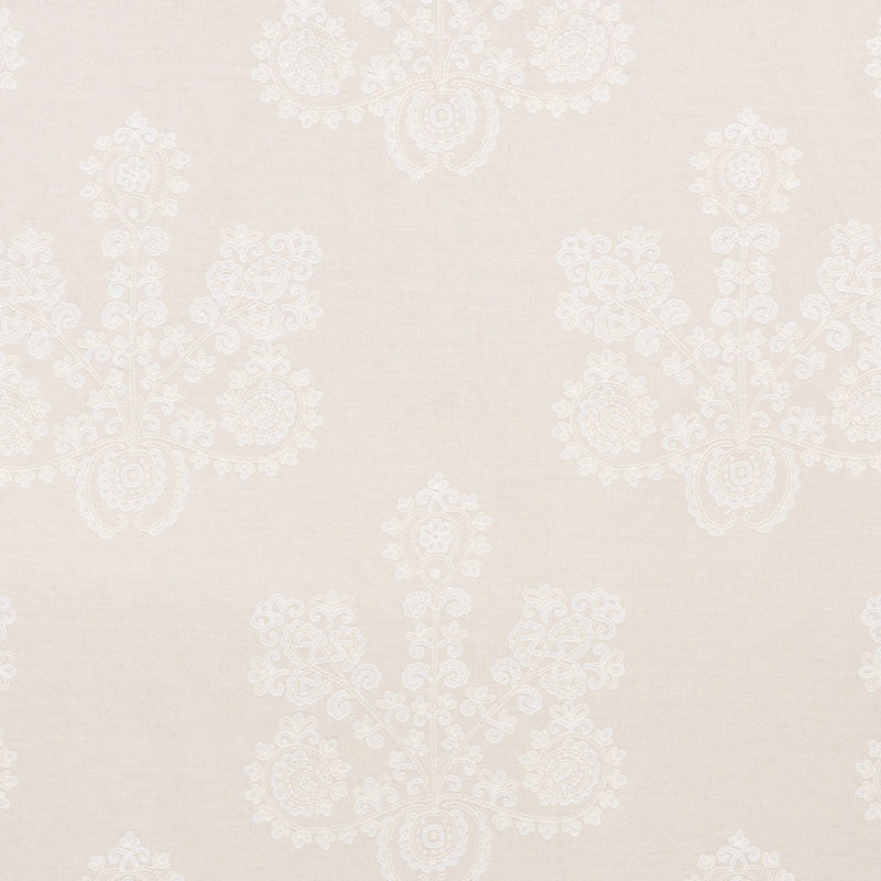 Estrella Linen 74452 by Schumacher Designer Fabric BOHEMIA COTTON 39% LINEN 38% INDIA MARTINDALE 32,000 </p><p>Repeat: Horizontal: 26 1/4" (67CM) and Vertical: 30 1/4" (77CM) 54.25 - Swanky Fabrics -