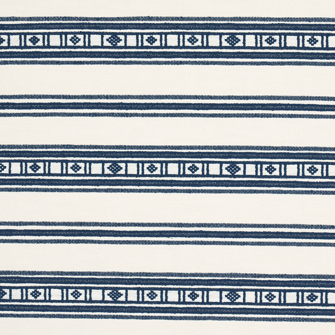 Buena Vista Indigo 74483 by Schumacher Designer Fabric