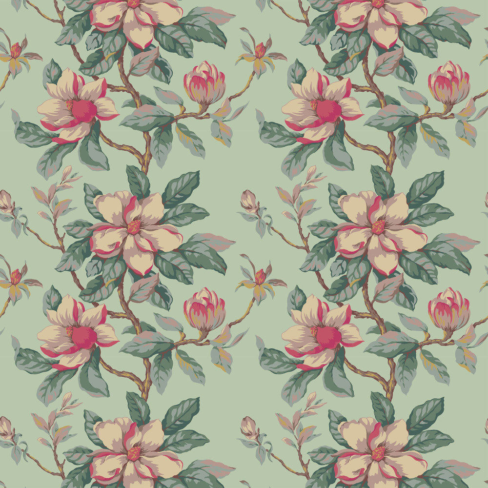 7460-15 Magnolia Grandiflora by Bassett Mcnab Fabric Bassett Mcnab Fabric 7460-15 Magnolia GrandifloraFabric BASSETT MCNAB PRINTS ENGLAND </p><p>Repeat: H: 27.000, V: 25.250 54 in - Fabric Carolina -