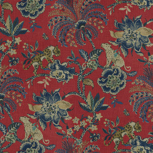Braganza Poppy 750680 by Williamsburg Designer Fabric