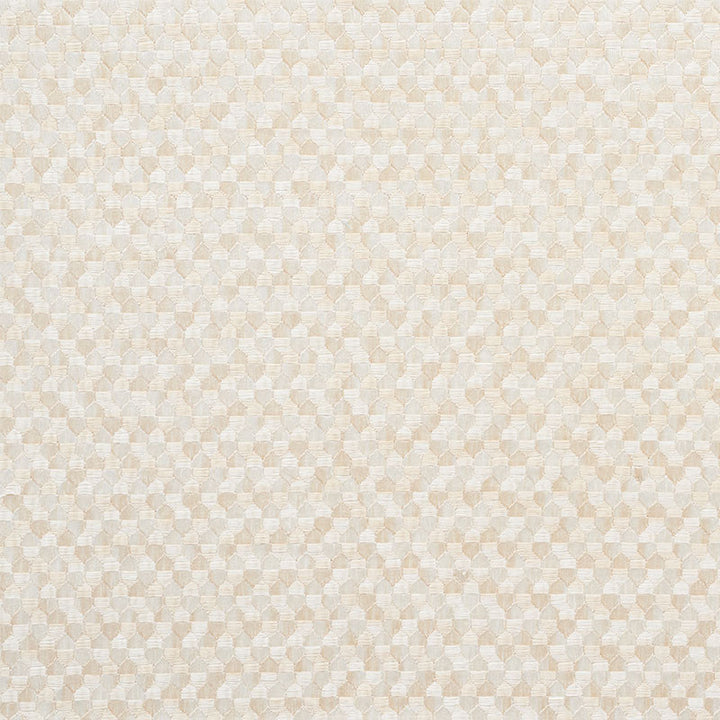 Ivins Embroidery Ivory 75120 by Schumacher Designer Fabric Relaxed-Glamour 50% Cotton, 42% Viscose, 8% Polyester Martindale 20,000 Horizontal: 3/4- and Vertical: 1.25 50 - Swanky Fabrics -
