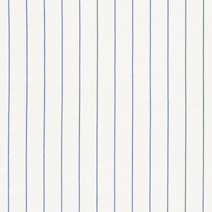 Cavett Stripe Blue 75250 by Schumacher Designer Fabric
