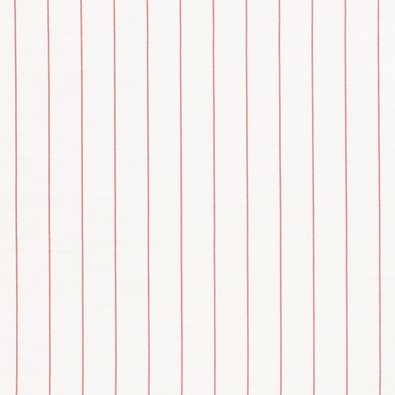 Cavett Stripe Rose 75252 by Schumacher Designer Fabric Chambray 100% Cotton - Horizontal: 2.75 and Vertical: - 54 - Swanky Fabrics -