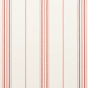 Scarset Stripe Rosewood 75262 by Schumacher Designer Fabric
