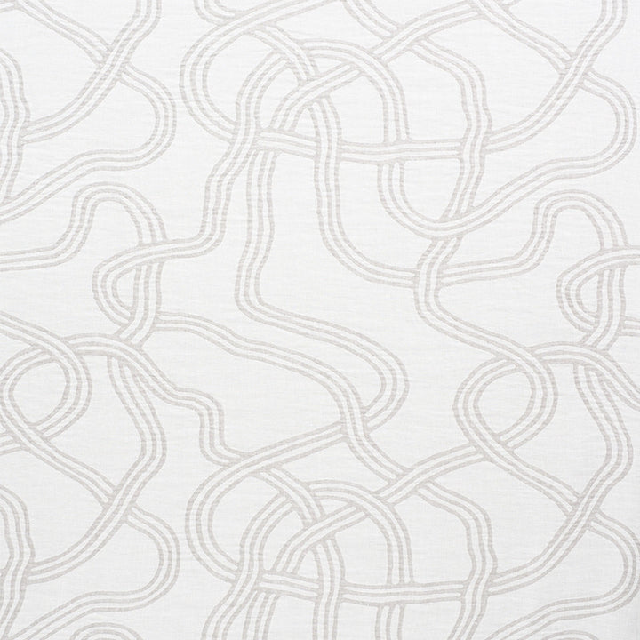 Seabury Grey 75291 by Schumacher Designer Fabric CHAMBRAY See Sample SPAIN - </p><p>Repeat: Horizontal: 30" (76CM) and Vertical: 30 3/4" (78CM) 118" (300CM) - Swanky Fabrics -
