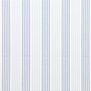 Running Stitch Blues 75320 by Schumacher Designer Fabric