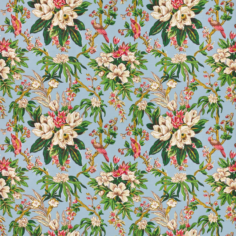 7535-4 Veranda by Bassett Mcnab Designer Fabric BASSETT MCNAB PRINTS 60%LIN 40%COT USA </p><p>Repeat: 27.5 54 in - Swanky Fabrics -