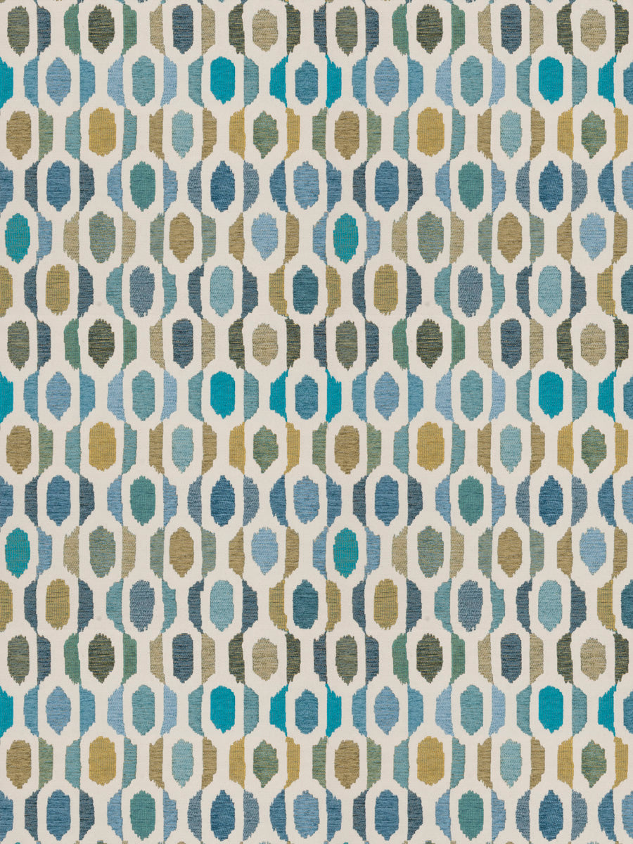 Fabricut Fabric Joyce Cerulean 15 5/8 Yards