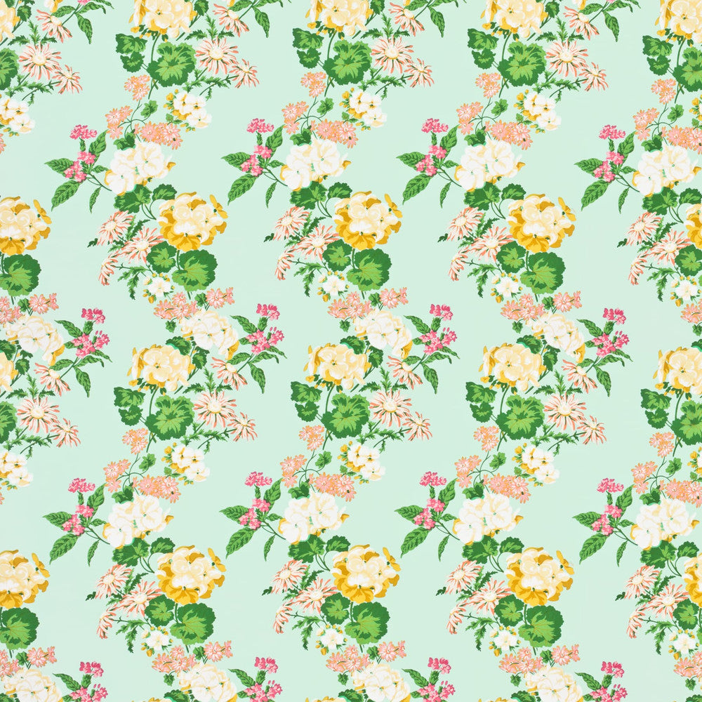 7545-4 Summer Garden by Bassett Mcnab Designer Fabric BASSETT MCNAB PRINTS 100%COT USA Horizontal: 13.5 and Vertical: 26.5 54 in - Swanky Fabrics -