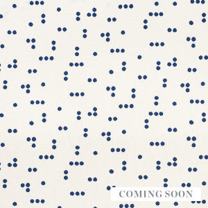 Great Rock Embroidery Navy 75630 by Schumacher Designer Fabric