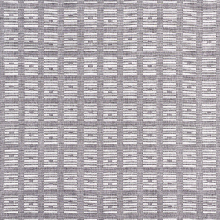 Tiasquam Weave Grey 75661 by Schumacher Designer Fabric CAROLINE Z HURLEY COTTON 100% INDIA MARTINDALE 14,000 </p><p>Repeat: Horizontal: 8 3/4" (22CM) and Vertical: 3 1/2" (9CM) 55.75 - Swanky Fabrics -