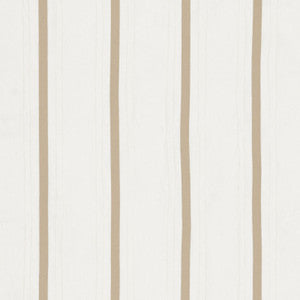 Stripe Applique Sheer Tan 75762 by Schumacher Designer Fabric