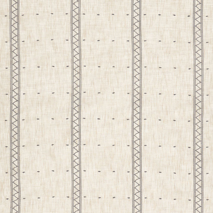 Bhuttis Sheer Natural 75800 by Schumacher Designer Fabric Natural-Sheers 60% Linen, 40% Polyester - Horizontal: 13.125 and Vertical: 6 57.75 - Swanky Fabrics -