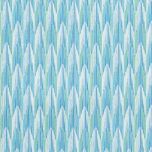 Verdant Aqua & Leaf 75910 by Schumacher Designer Fabric