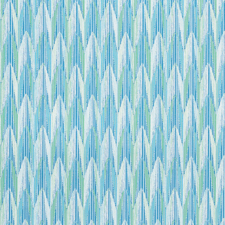 Verdant Aqua & Leaf 75910 by Schumacher Fabric Schumacher Fabric Verdant Aqua & Leaf 75910Fabric ACRYLIC 100% FRANCE </p><p>Repeat: H: HORZ. 6 7/8" (17CM), V: VERT. 6 3/8" (16CM) 54.25 - Fabric Carolina -
