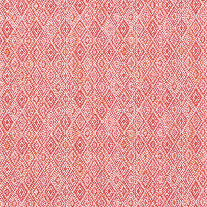 Diamond Strie Pink & Orange 75922 by Schumacher Fabric Schumacher Fabric Diamond Strie Pink & Orange 75922Fabric ACRYLIC 100% FRANCE </p><p>Repeat: H: HORZ. 7" (18CM) , V: VERT. 5 1/2" (13CM) 55 - Fabric Carolina -