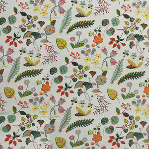 Botanica Indoor/Outdoor Multi 75940 by Schumacher Designer Fabric