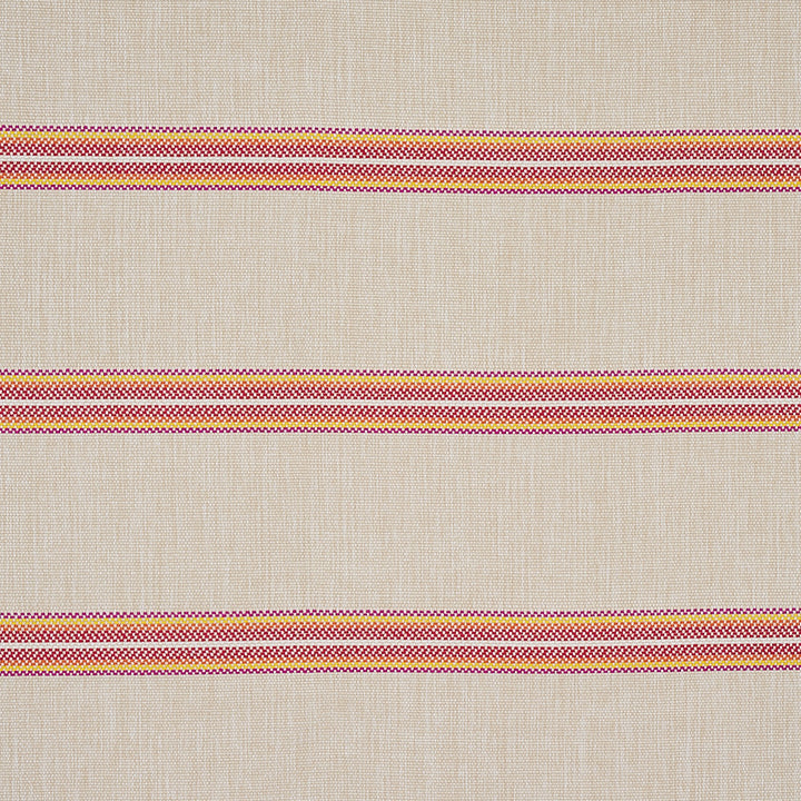 Garden Stripe Indoor/Outdoor Red 75974 by Schumacher Fabric Schumacher Fabric Garden Stripe Indoor/Outdoor Red 75974Fabric POLYPROPOLENE 100% BELGIUM </p><p>Repeat: H: HORZ. 53 1/4" (135CM), V: VERT. 5 1/2 (14CM) 53" (135CM) - Fabric Carolina -