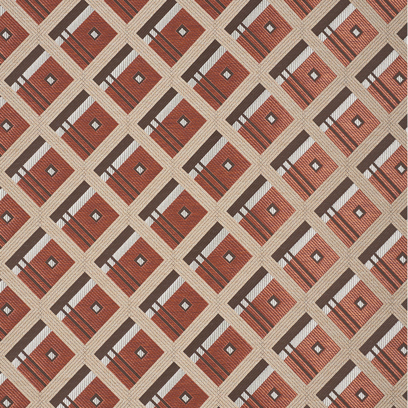 Legrad Argyle Cognac 76010 by Schumacher Fabric Schumacher Fabric Legrad Argyle Cognac 76010Fabric POLYESTER 50% ITALY </p><p>Repeat: H: HORZ. 3 3/4" (10CM) , V: VERT. 3 3/4" (10CM) 56.5 - Fabric Carolina -
