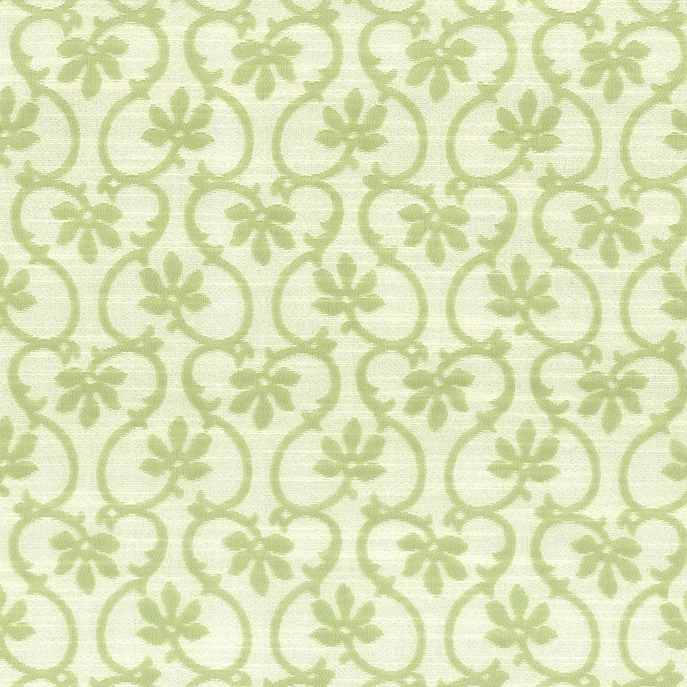 7615-15 Floral Scroll by Bassett Mcnab Designer Fabric BASSETT MCNAB PRINTS 47%SVI 28%COT 25%POL USA WYZENBEEK 12 000 DOUBLE RUB WEAR TEST (MEDIUM DUTY) Horizontal: 2.25 and Vertical: 4.25 54 in - Swanky Fabrics -
