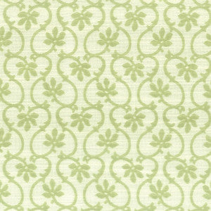 7615-15 Floral Scroll by Bassett Mcnab Designer Fabric