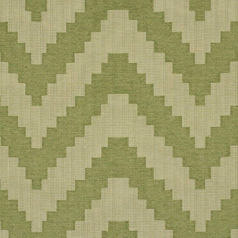 Verne Green 76533 by Schumacher Designer Fabric WORLD VIEW COTTON 62% POLYESTER 16% ITALY </p><p>Repeat: Horizontal: 13 5/8" (35CM) and Vertical: 7 1/8" (18CM) 54.25 - Swanky Fabrics -