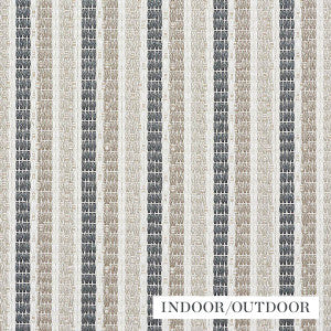 Barbary Stripe Natural 76640 by Schumacher Designer Fabric