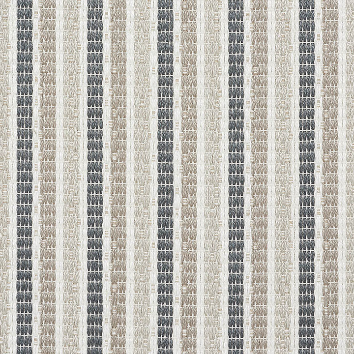 Barbary Stripe Natural 76640 by Schumacher Designer Fabric INDOOR/OUTDOOR LINEN See Sample FRANCE MEDIUM </p><p>Repeat: Horizontal: 3 1/2" (9CM) and Vertical: 2 7/8" (7CM) 55" (140CM) - Swanky Fabrics -