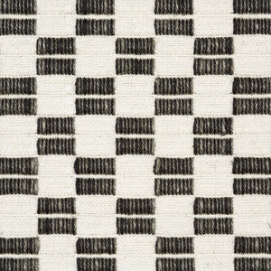 Elkhart Black 76741 by Schumacher Designer Fabric