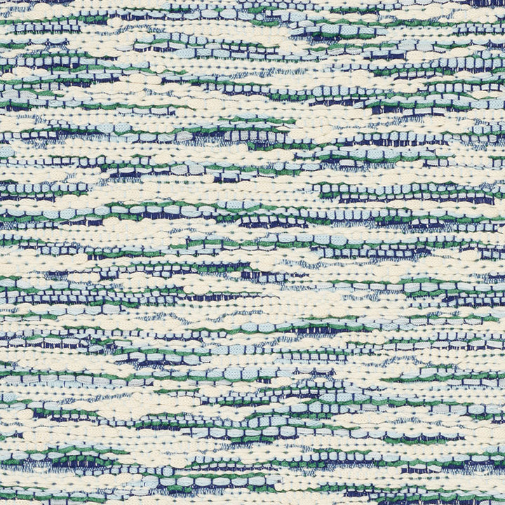 Walker Blues 76780 by Schumacher Designer Fabric FOLK ART See Sample ITALY - </p><p>Repeat: Horizontal: - and Vertical: - 53 1/2" (136CM) - Swanky Fabrics -