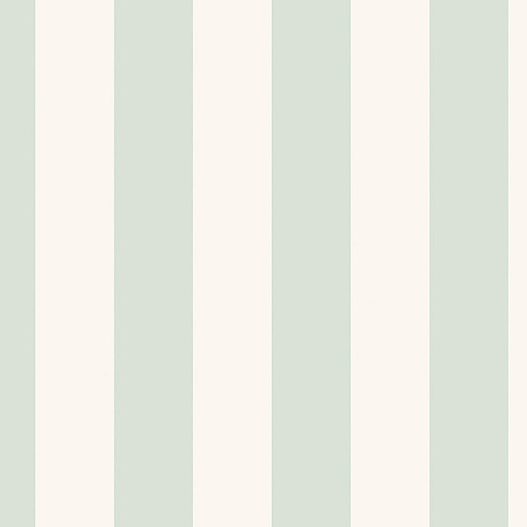 Falsterbo Stripe Mineral 7684 by Schumacher Designer Wallcovering