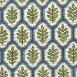 7685-4 Grospoint Leaf by Bassett Mcnab Designer Fabric