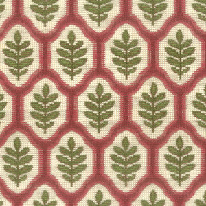 7685-5 Grospoint Leaf by Bassett Mcnab Designer Fabric