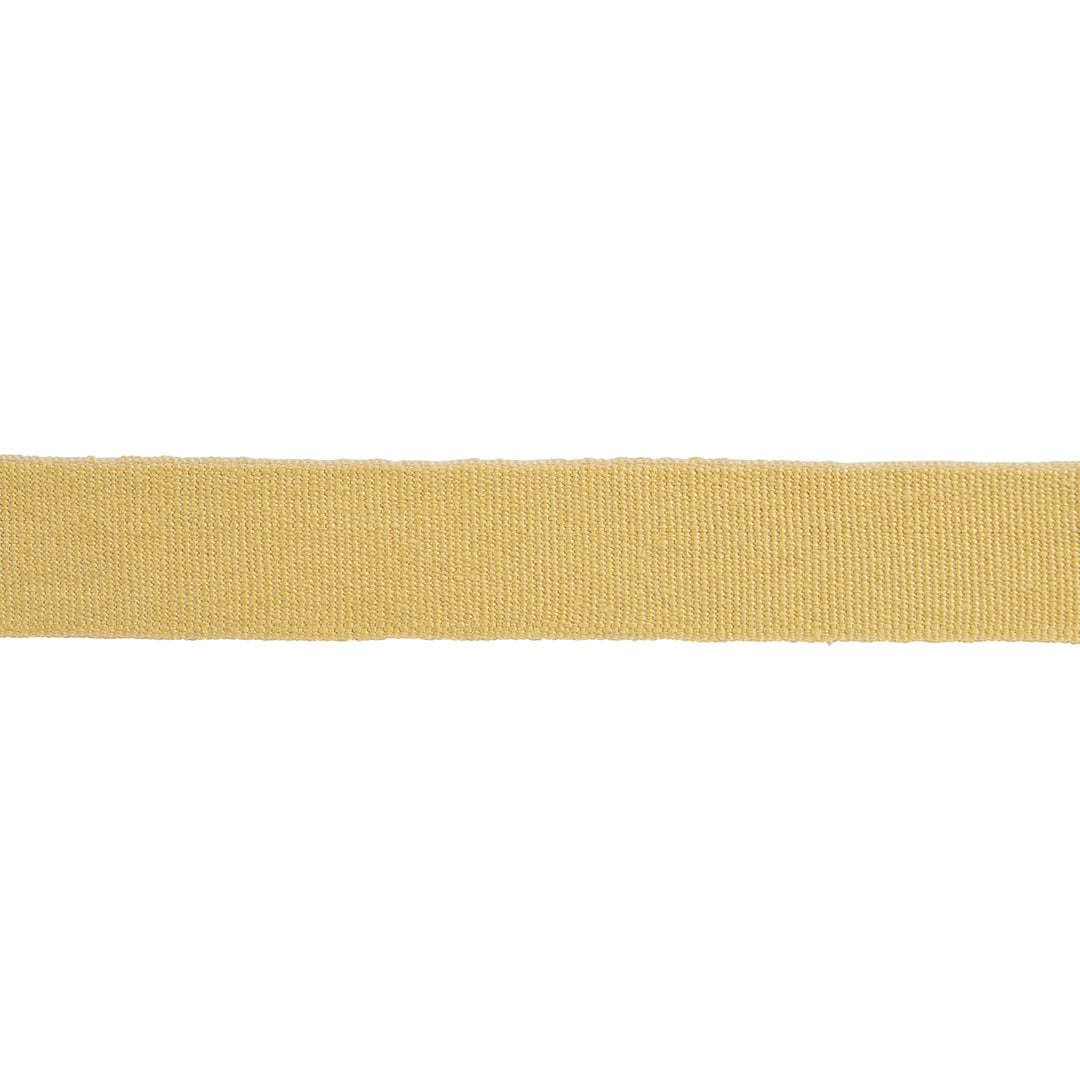 Mathias Linen Tape Medium Maize 76865 by Schumacher Designer Trim