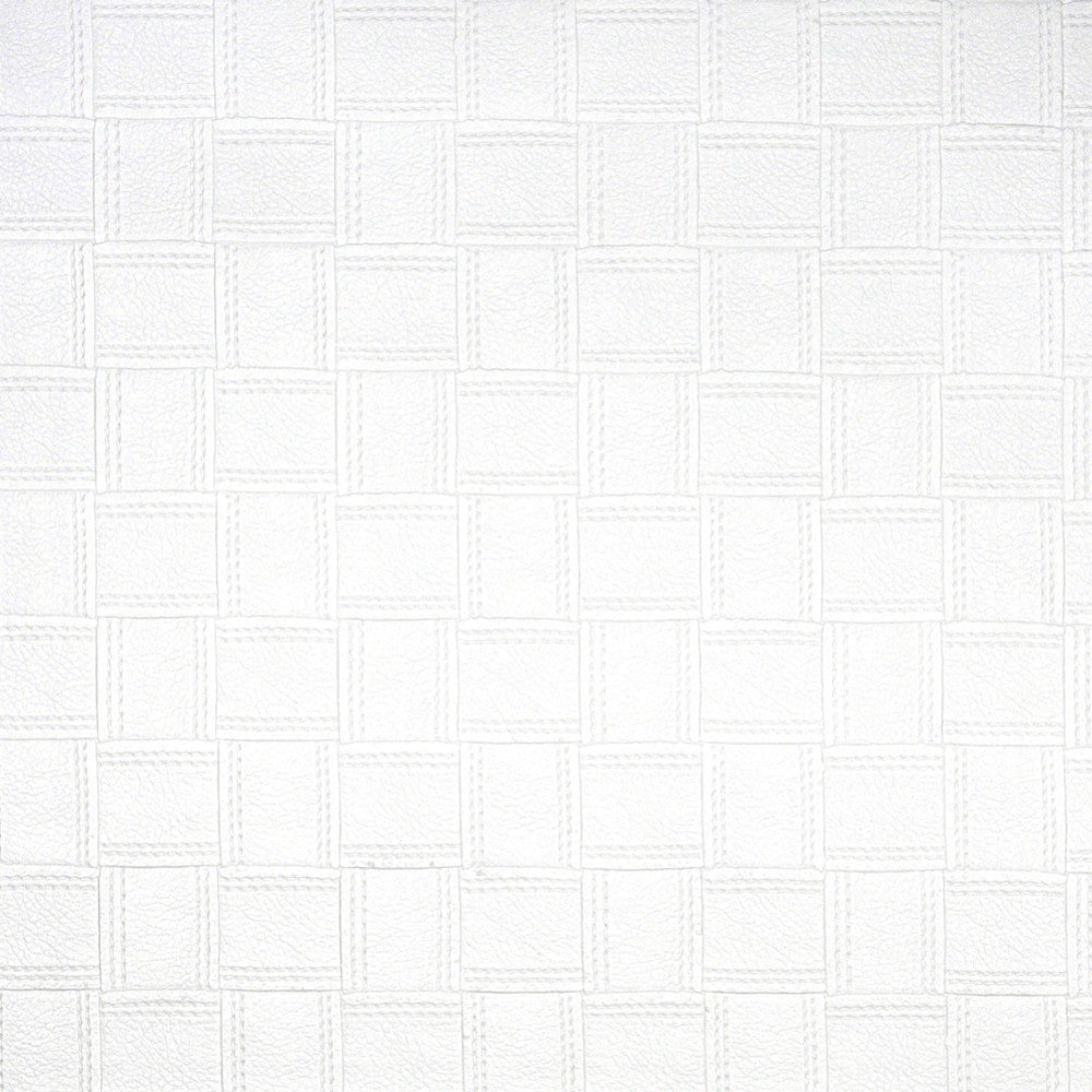 7692 Ivory by Charlotte Designer Fabric Ultimate Leather Looks II 90% Vinyl, 5% Polyurethane, 26oz. Europe Exceeds 200,000 Wyzenbeek Rubs (Heavy Duty) </p><p>Repeat: Horizontal: 3.5" x Vertical: 3.5" 54 Inches - Swanky Fabrics -