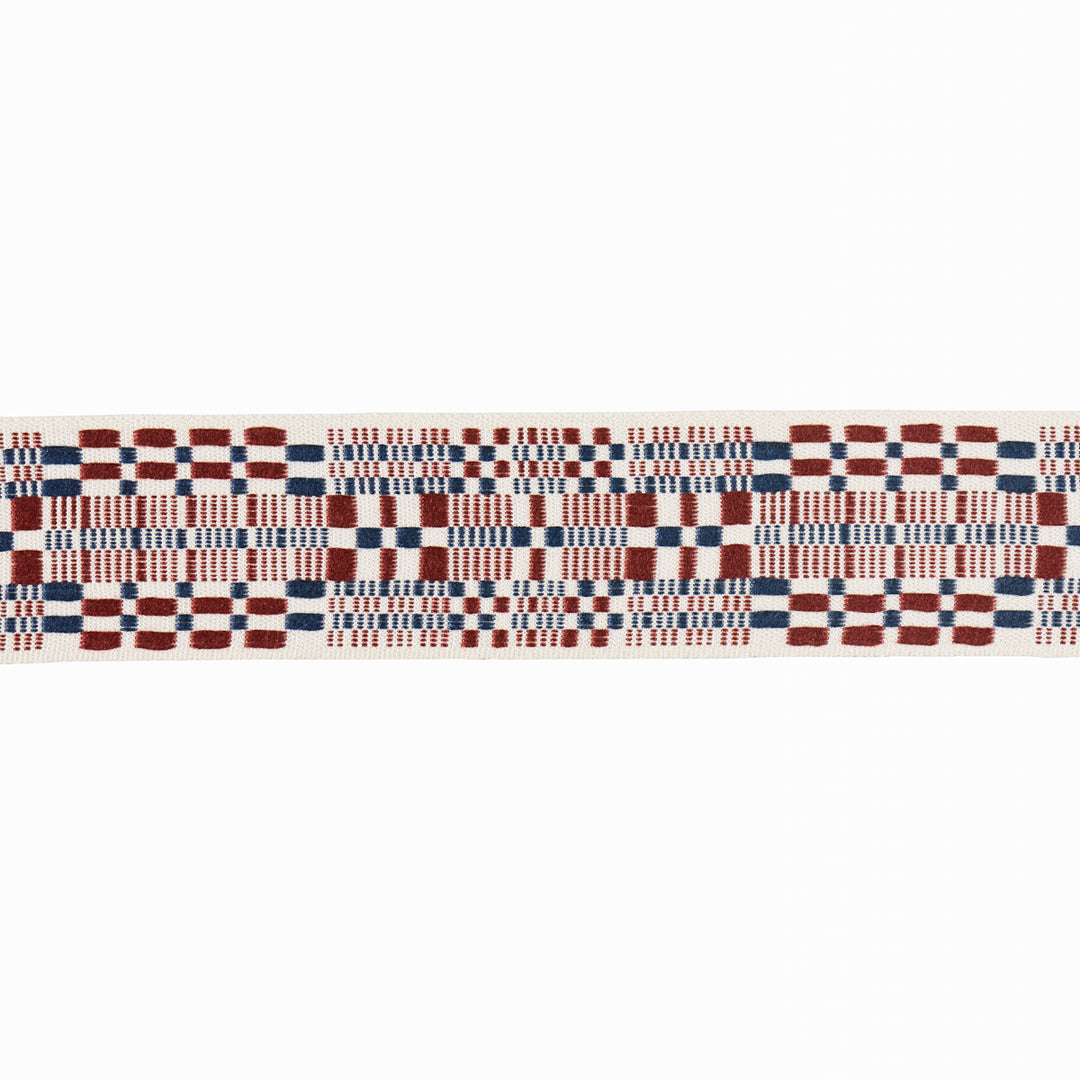 Brimfield Tape Americana 76956 by Schumacher Designer Trim
