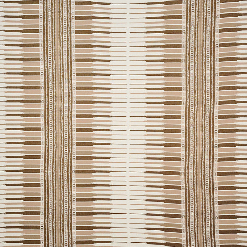 Atchison Neutral 77611 by Schumacher Designer Fabric TRUE WEST COTTON 92% LUREX 8% INDIA MARTINDALE 15,000 </p><p>Repeat: Horizontal: 27" (69CM) and Vertical: 2 3/4" (7CM) 54 - Swanky Fabrics -