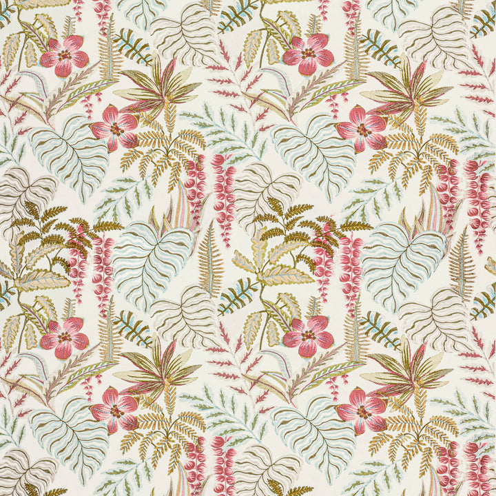 7806-21 Tropicale Reef by Bassett Mcnab Designer Fabric BASSETT MCNAB SIGNATURE 100%COT %VEMB INDIA Horizontal: 26 and Vertical: 30 52.75 in - Swanky Fabrics -