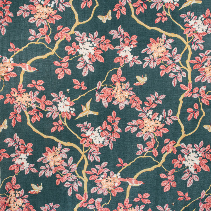 7814-10 Birds And Butterfly Herringbone Nightfall by Bassett Mcnab Fabric Bassett Mcnab Fabric 7814-10 Birds And Butterfly Herringbone NightfallFabric BASSETT MCNAB ORIGINS 100%LIN USA </p><p>Repeat: H: 48.000, V: 49.000 48 in - Fabric Carolina -