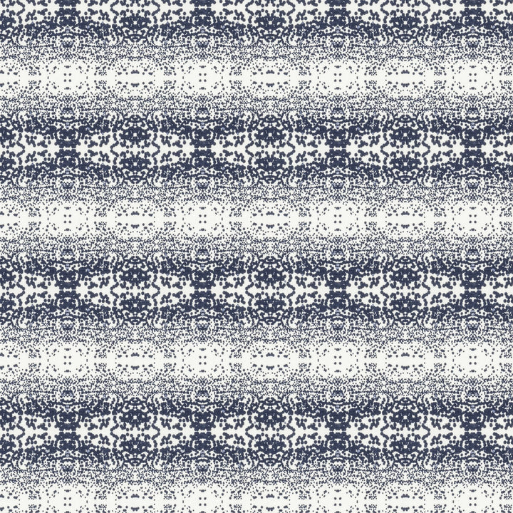 7824-1 Stardust Navy by Aoc Designer Fabric HARBOR VIEW VICTORIA LARSON SHOWROOM 50%COT 50%LIN USA MARTINDALE WEAR TEST (30 000 CIRCULAR RUBS) Horizontal: 8.000 and Vertical: 8.375 57 in - Swanky Fabrics -