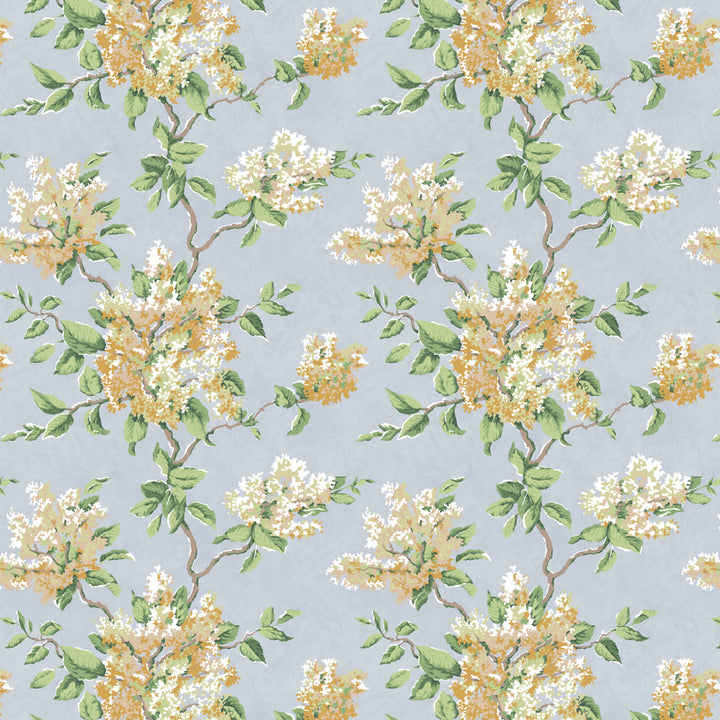 7829-3 Lilacs Breeze by Bassett Mcnab Designer Fabric BASSETT MCNAB WOODLANDS 49%LIN 38%COT 13%NYL UK Horizontal: 26.375 and Vertical: 25.250 55 in - Swanky Fabrics -
