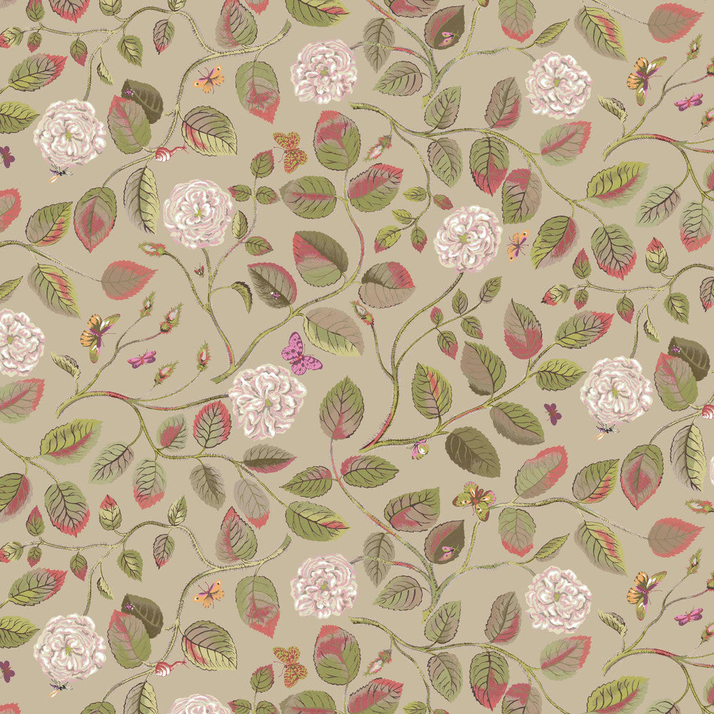 7830-1 Wandering Rose Petal by Bassett Mcnab Designer Fabric BASSETT MCNAB WOODLANDS 100%COT ITALY CATB 117-2013 WYZENBEEK 100 000 DOUBLE RUB WEAR TEST (HEAVY DUTY) Horizontal: 26.375 and Vertical: 25.000 56 in - Swanky Fabrics -